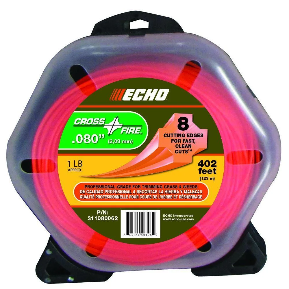 Echo-311080062 1 Lb. .080 Cross-Fire Trimmer Line