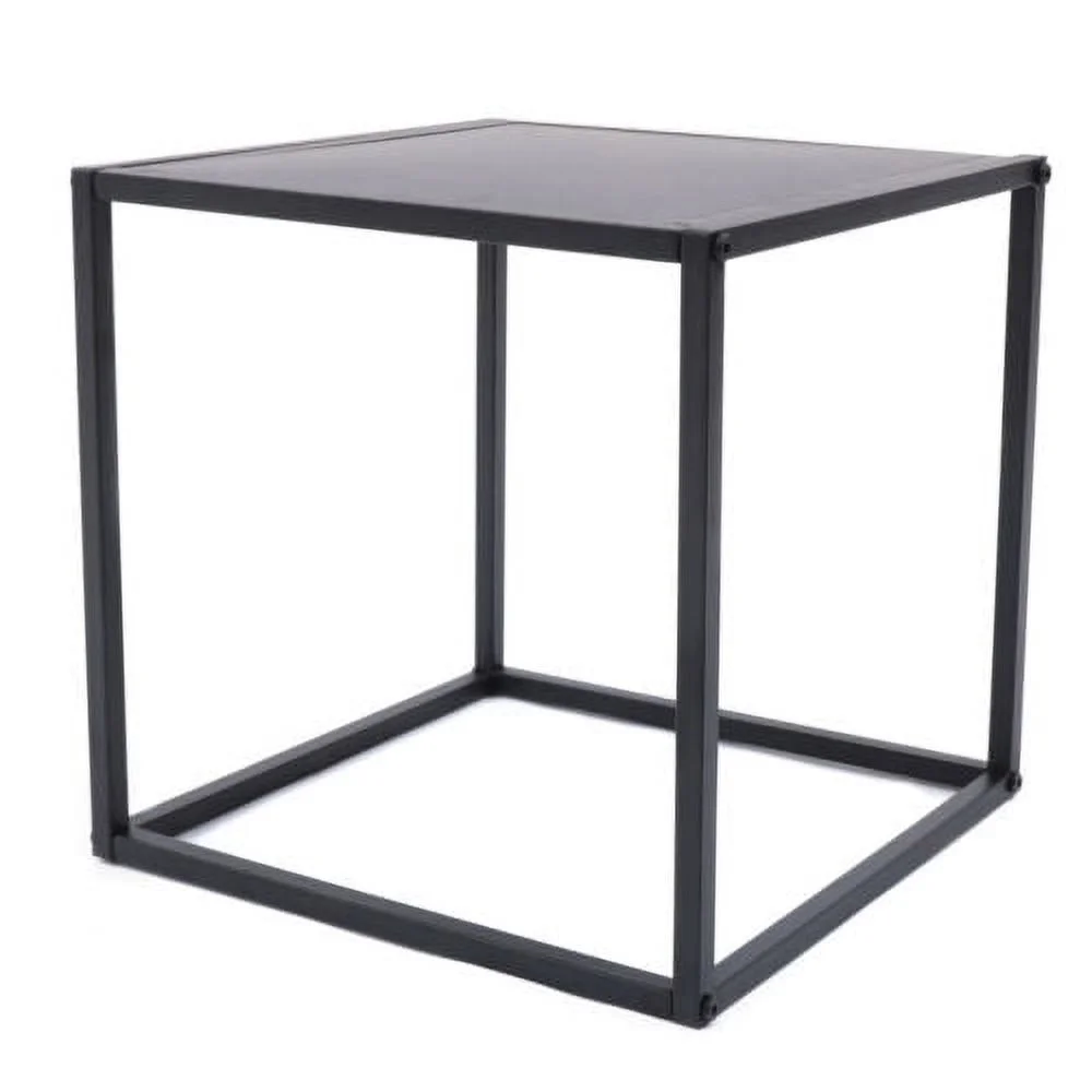2pcs Square Metal End Table Home Flower Plants Stand Display Coffee Side Table
