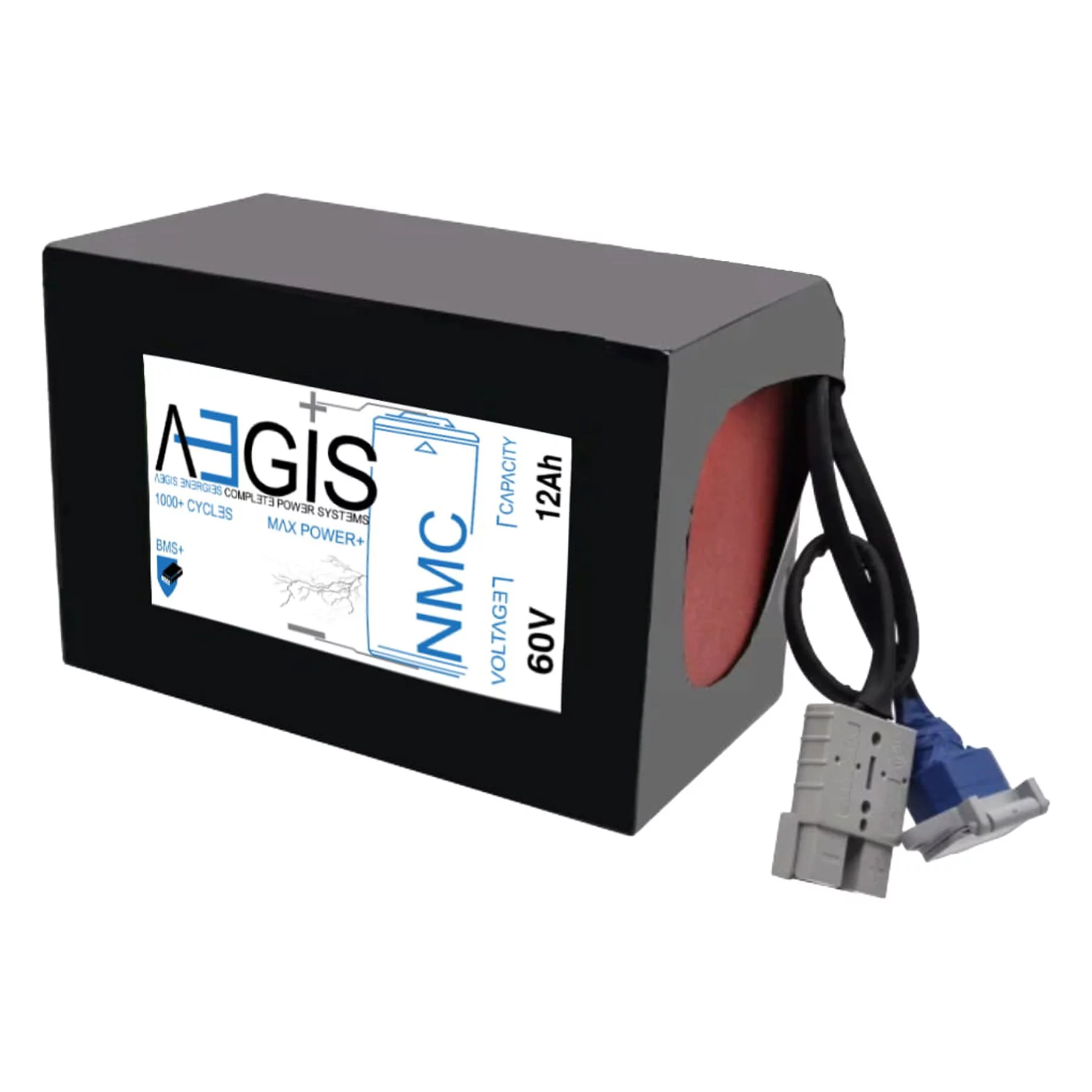 Aegis Battery 60V 12Ah Li-Ion NMC Deep Cycle Battery