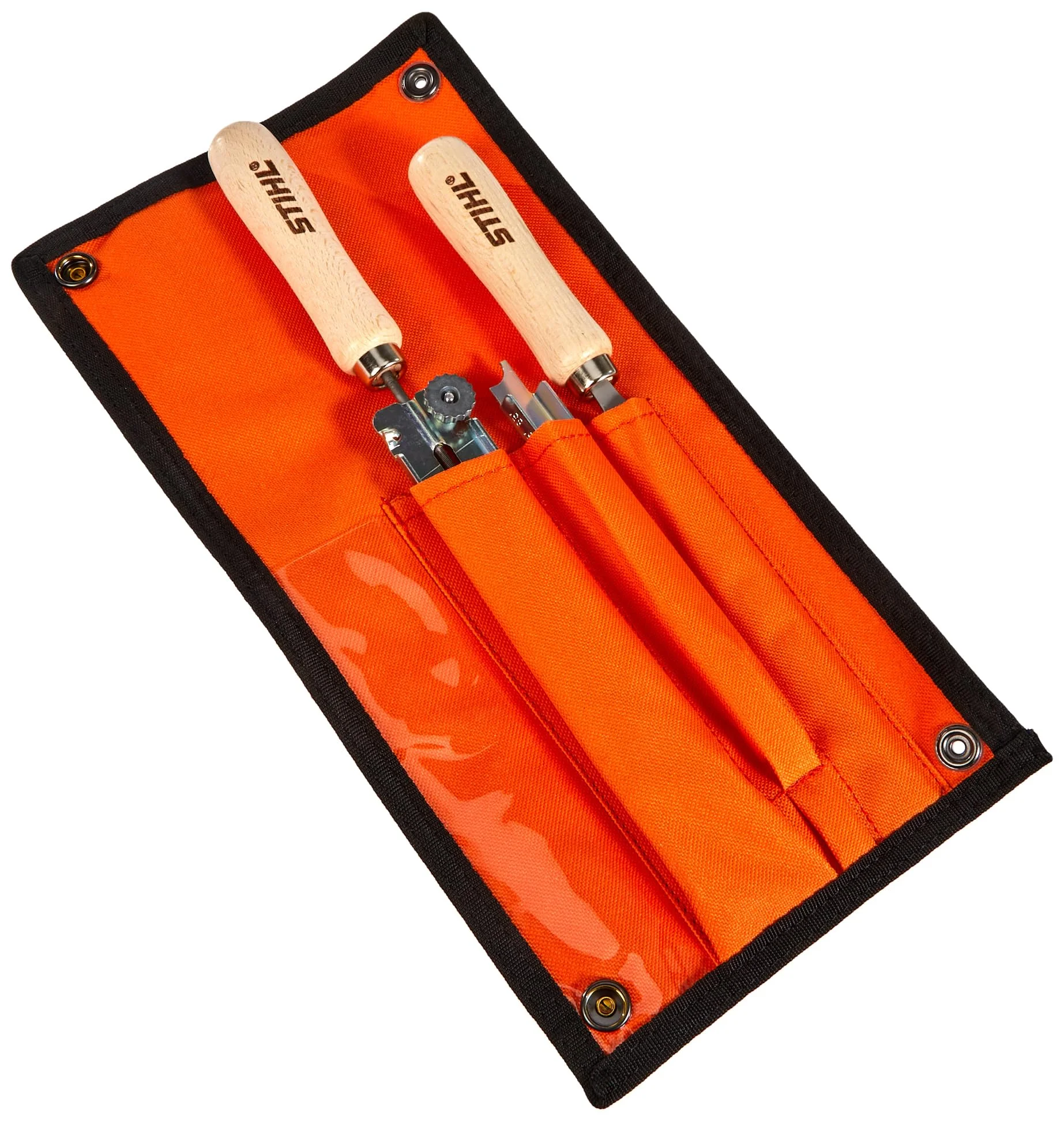 STIHL 5605 007 1027 Complete Saw Chain Filing Kit For 1/4-Inch and 3/8-Inch, 5/32-Inch