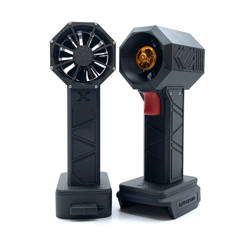 Anself Handheld Turbofan 700W Dust Blower, Compatible with /Makita Batteries for Powerful Cleaning