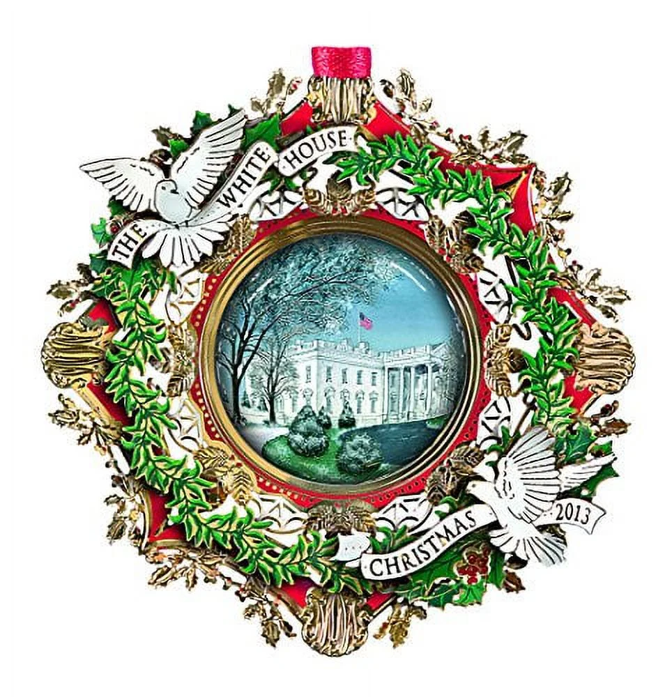 2013 White House Christmas Ornament, The American Elm Tree