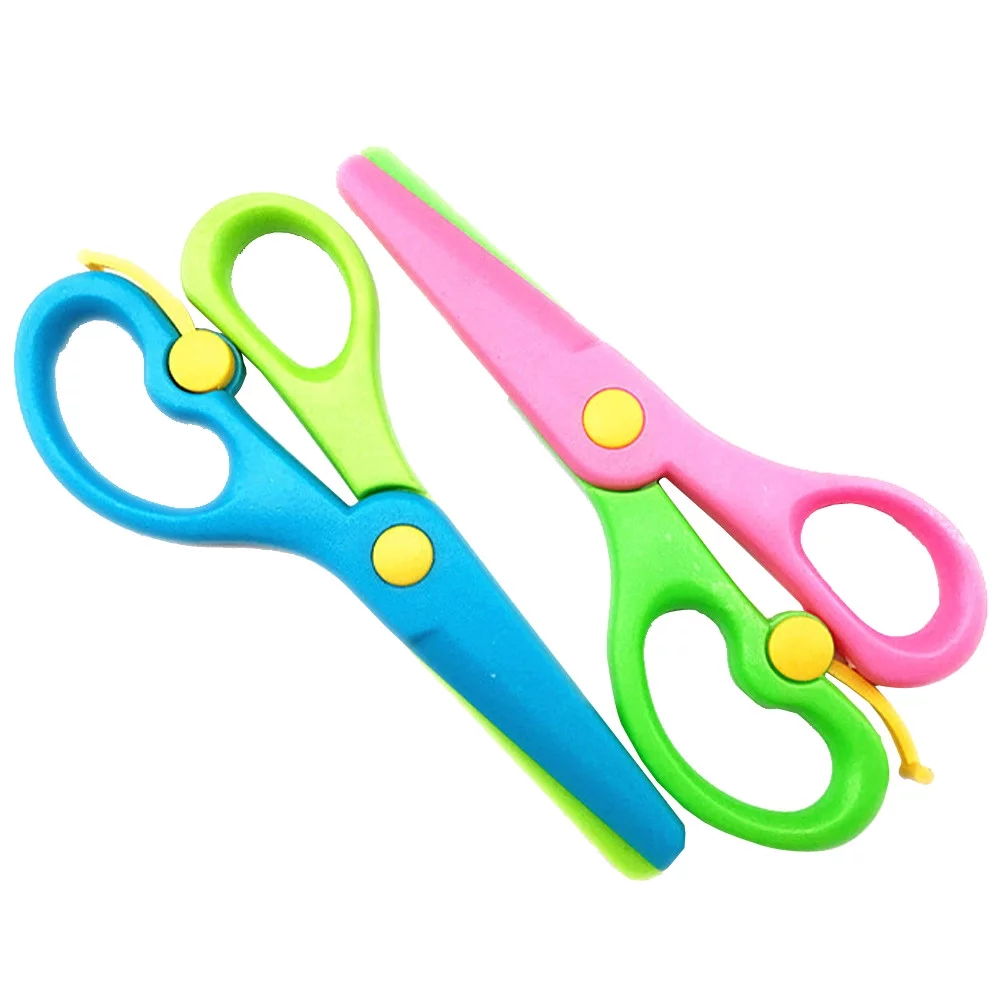 Education Quality Safety Scissors Paper Cutting Scissors Children'S Handmade Toys Pool Toys For Toddlers 1-3 Other B