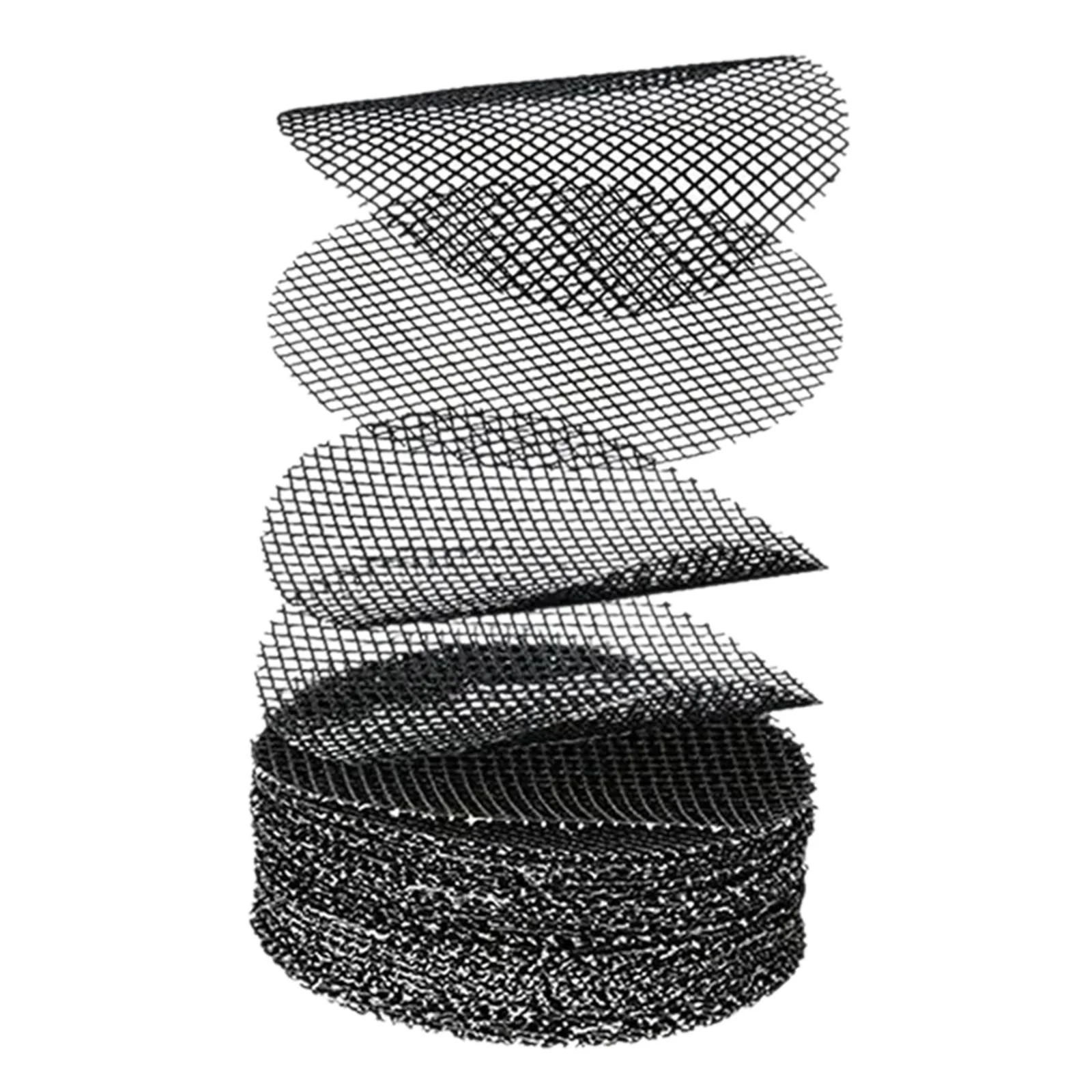 kesoto 50 Pieces Bonsai Pot Bottom Mesh Plant Pot Drainage Hole Screens,Polyester Gardening Gifts Flower Pot Hole Mesh Pad Diameter 10cm