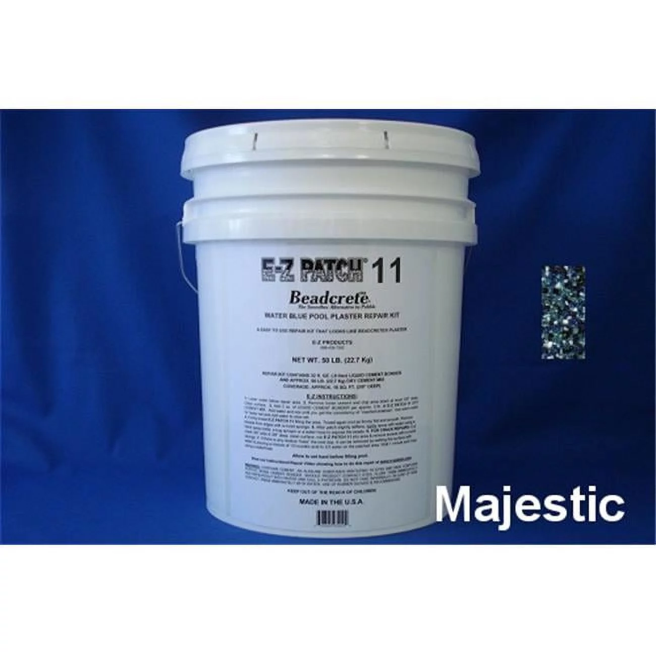 EZ Products EZP-691 50 No. BEADCRETE PLASTER - MAJESTIC 50 LB. EACH