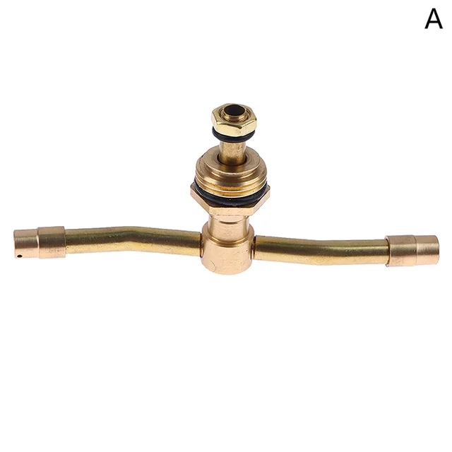 Automatic Rotary Whirling Sprinkler Brass Sprayer for Garden Lawn Irrigation - 1Pc  Adjustable 2/3/4 Arm Watering Nozzle  Rotating Spray Rotation