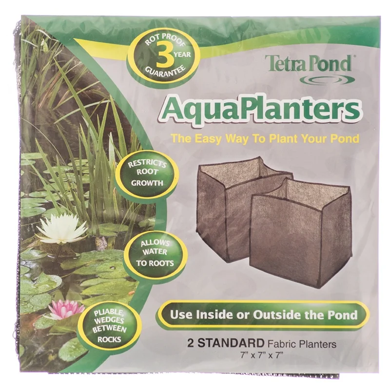 Tetra Pond AquaPlanters Fabric Pond Planters Standard - 2 Pack - (7\