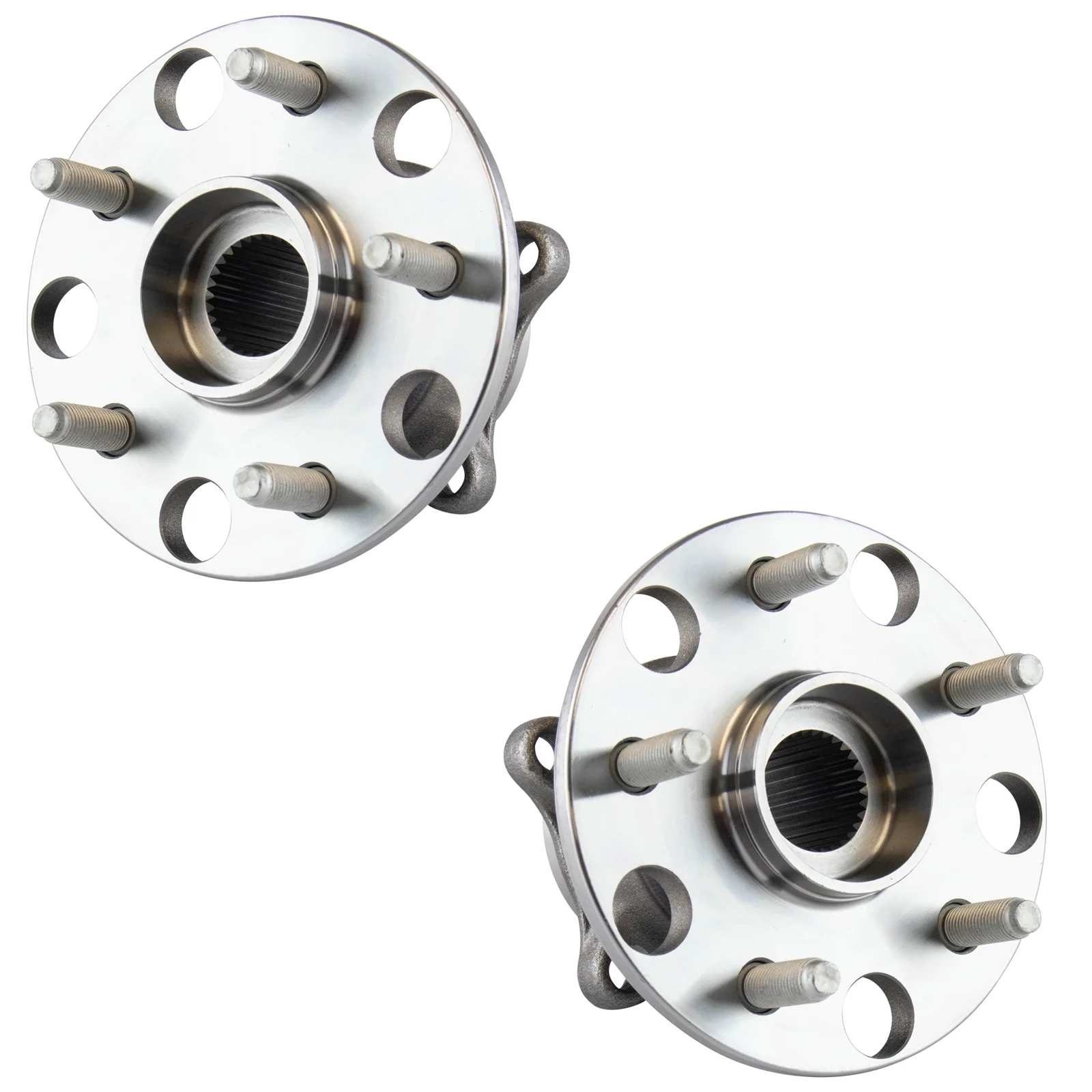 TRQ Rear Wheel Bearing & Hub Assembly Pair LH RH Sides for G350 IS350 RC350 BHA65673 Fits select: 2014-2015 LEXUS IS 250, 2013-2019 LEXUS GS