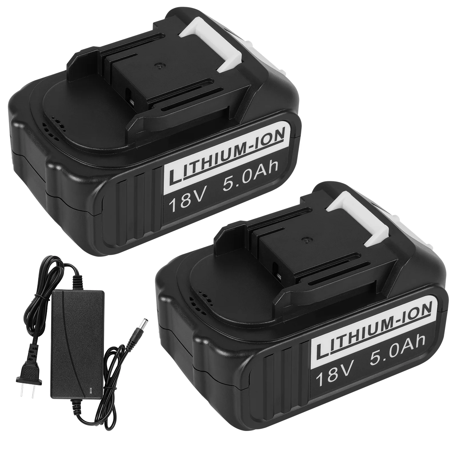 Cordless 2 Battery & Charger Electric Vacuum Cleaner Gardening Powered Battery & Charger