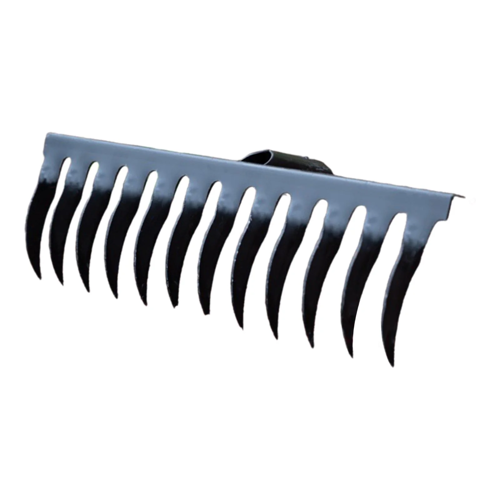 kesoto Garden Rake Head Gardening Rake Gardening Tool Heavy Duty Soil Rake Agricultural Rake for Mulching Yard Cultivating Loosening 12 Tines