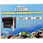 Supreme EZ Clean External 55 Gallon Filter with Built-in Water Change Siphon, Gravel Cleaner, Dual Cartridges (for Fresh & Salt Water), Black - Danner Manufacturing, Inc. - #01105