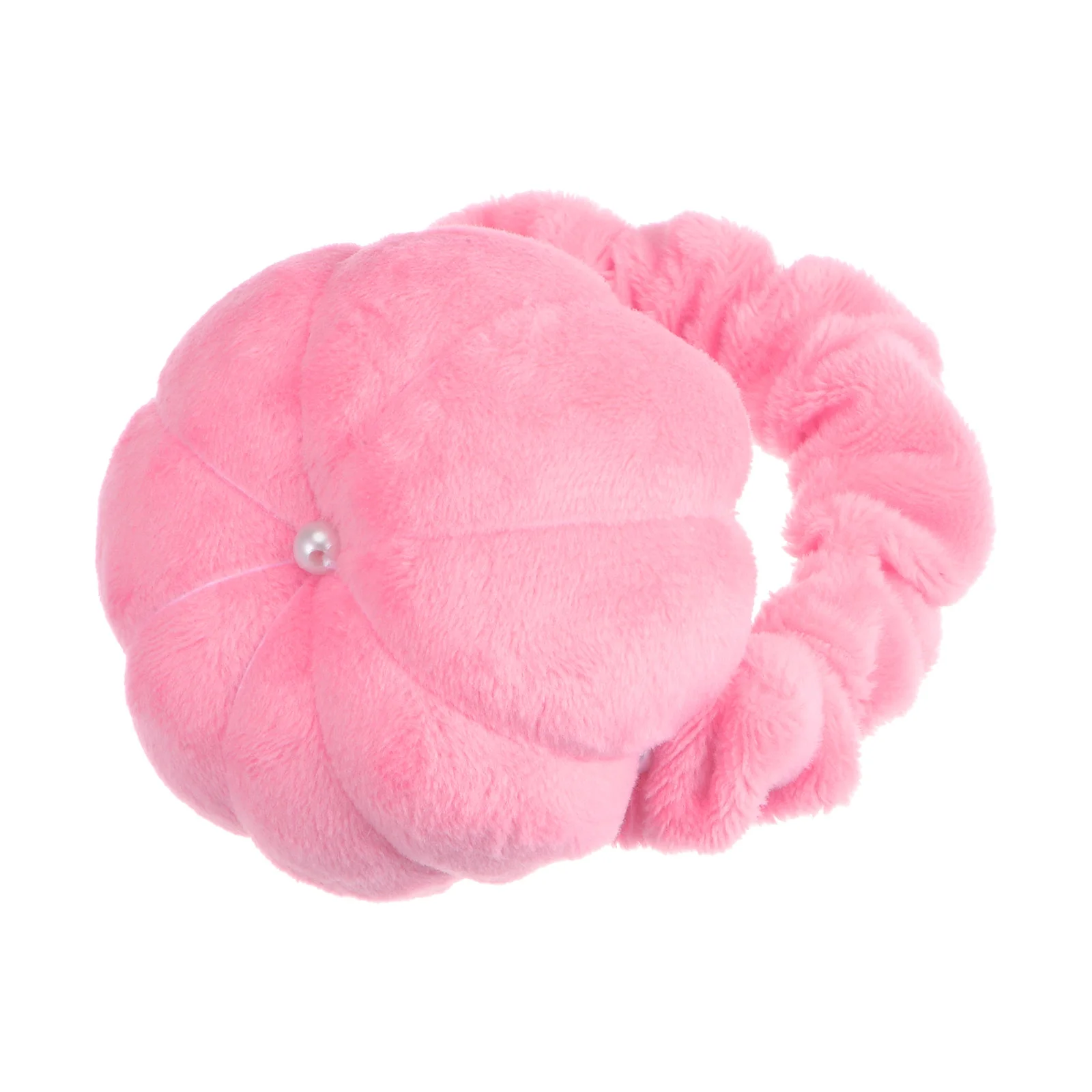 Uxcell Wrist Pin Cushions Band Pincushion with Adjustable Elastic Strap, Pink