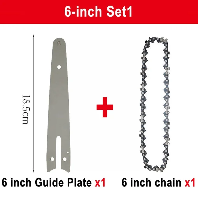 Saw Chain Mini 6 Inch 1/4 Chainsaw Chain 37 knots 18 knives Portable  Saw Mini Chainsaw Logging Saw Blade Pruning Chain