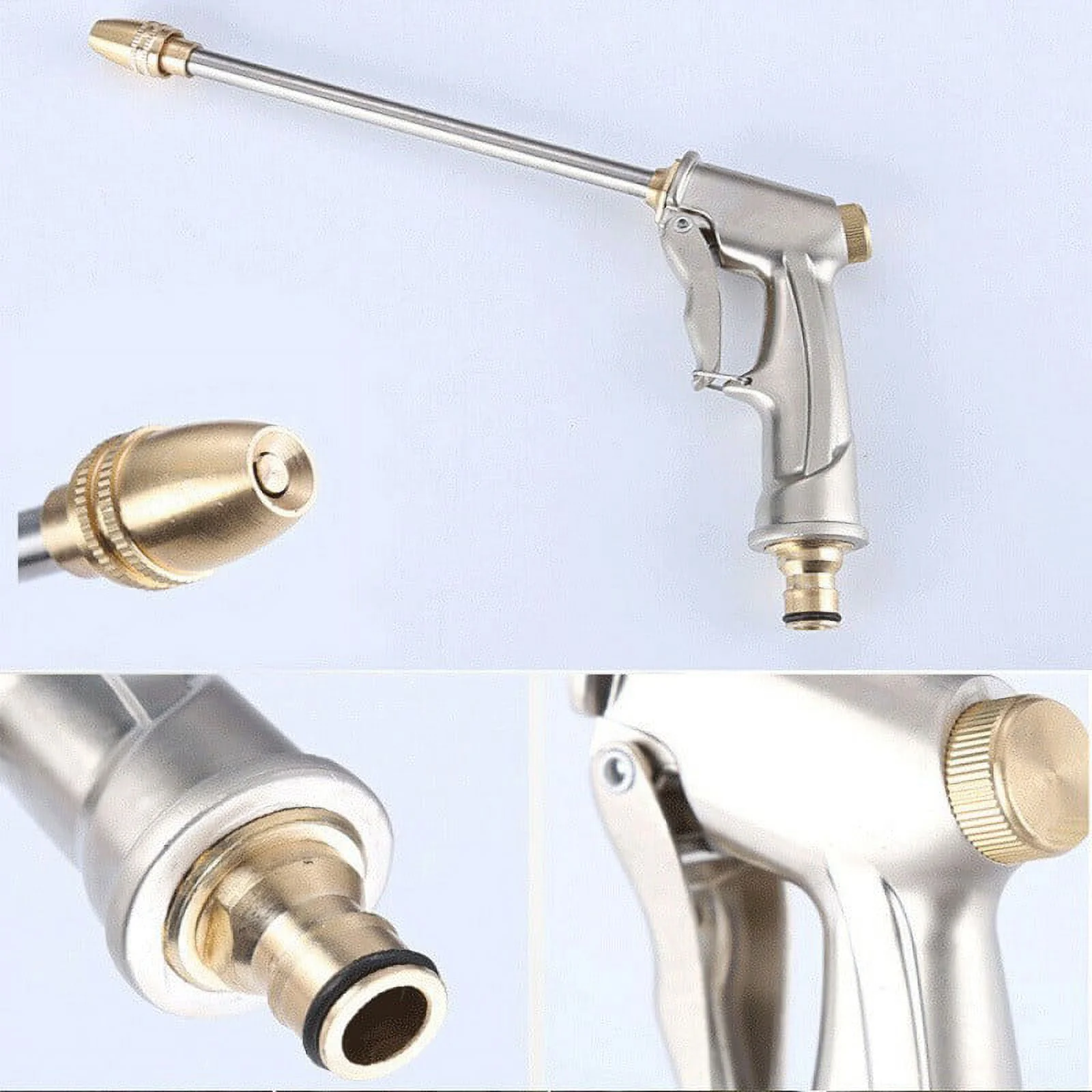 LLQkigsxse Irrigation Sprinkler Timer High Pressure Water Nozzle Long Spray Nozzle Garden Hose Lawn Car Wash Teacher Gifts