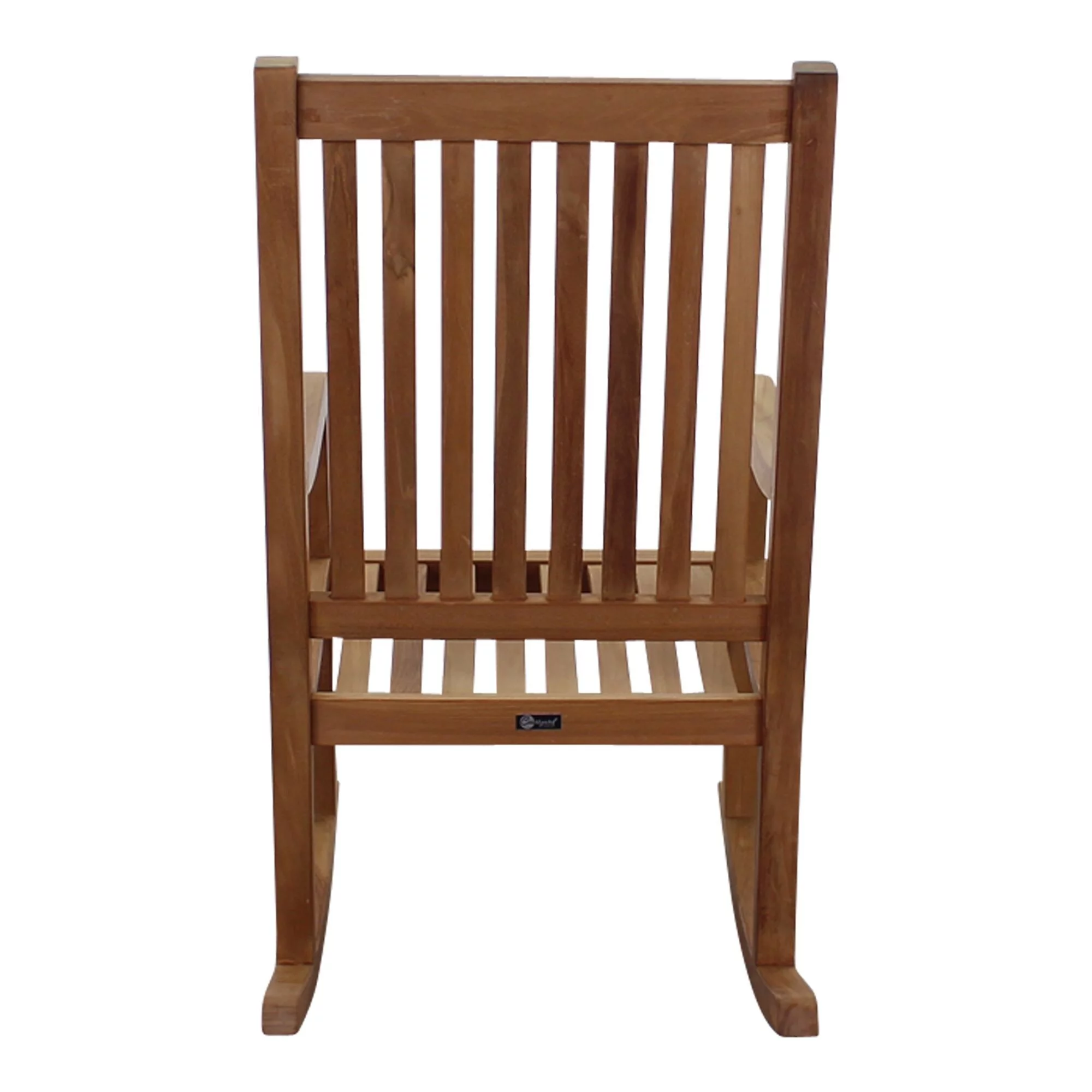 Courtyard Casual  Basic Teak Rocking Chair