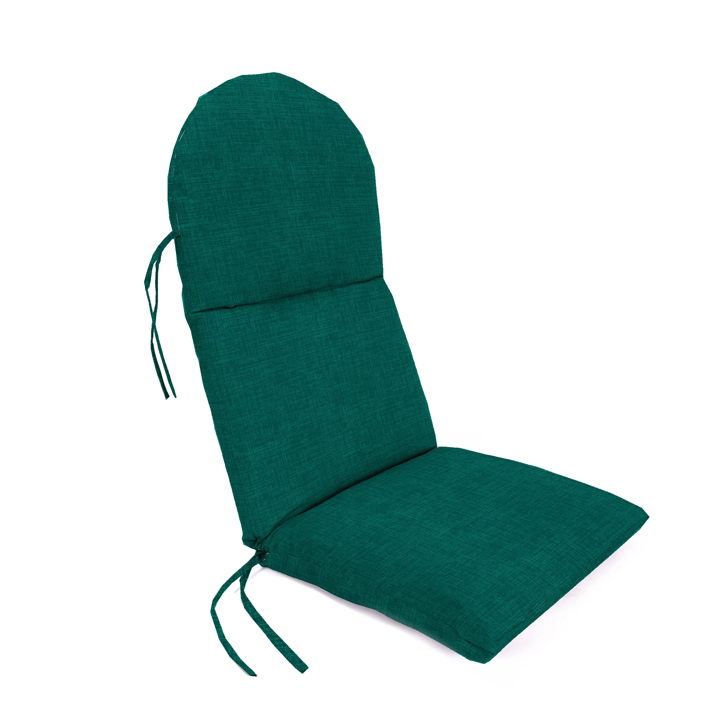 Mainstays Solid Outdoor Adirondack Chair Cushion, Teal, 18