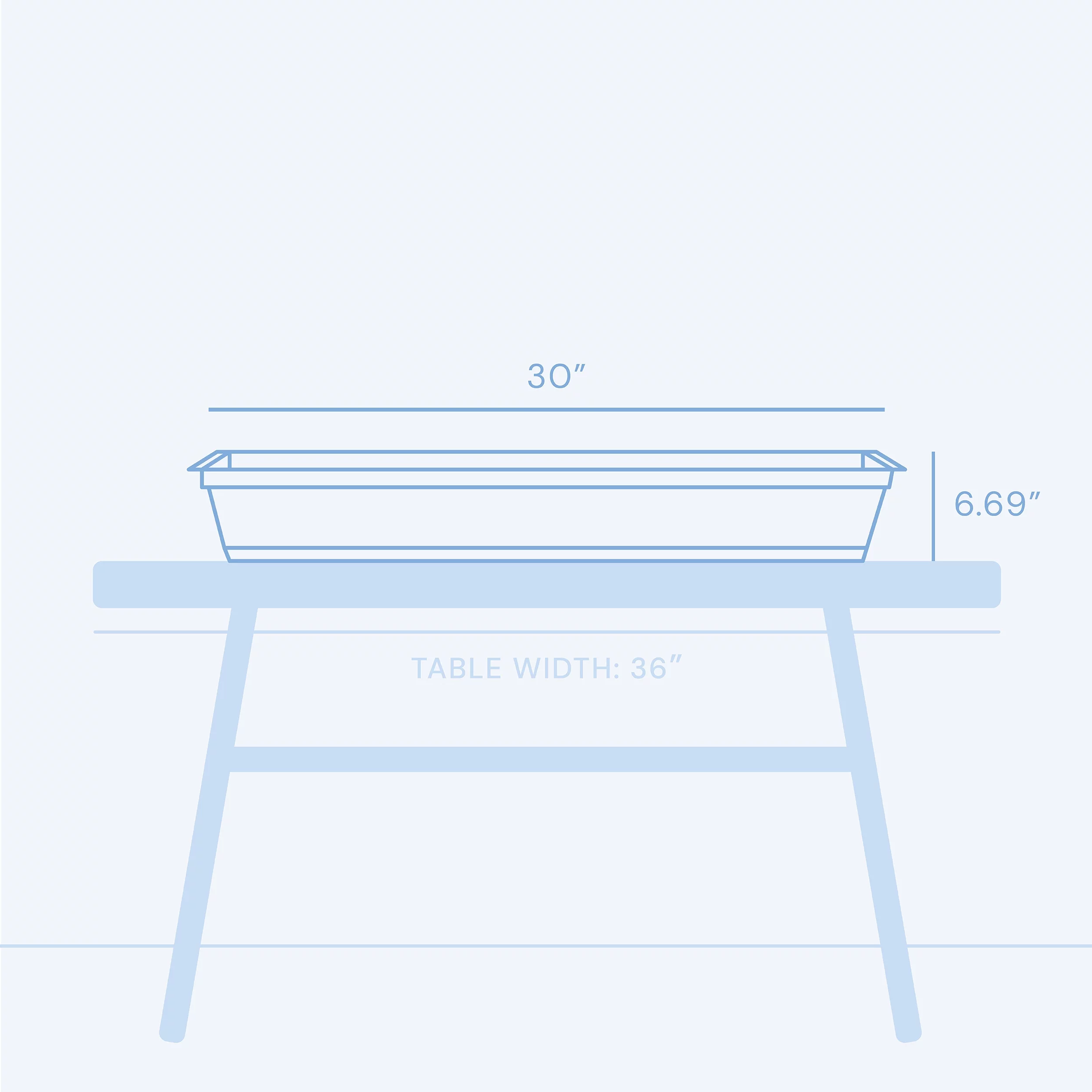 Bloem 30-in Wide Dura Cotta Resin Window Box Planter - Living Green