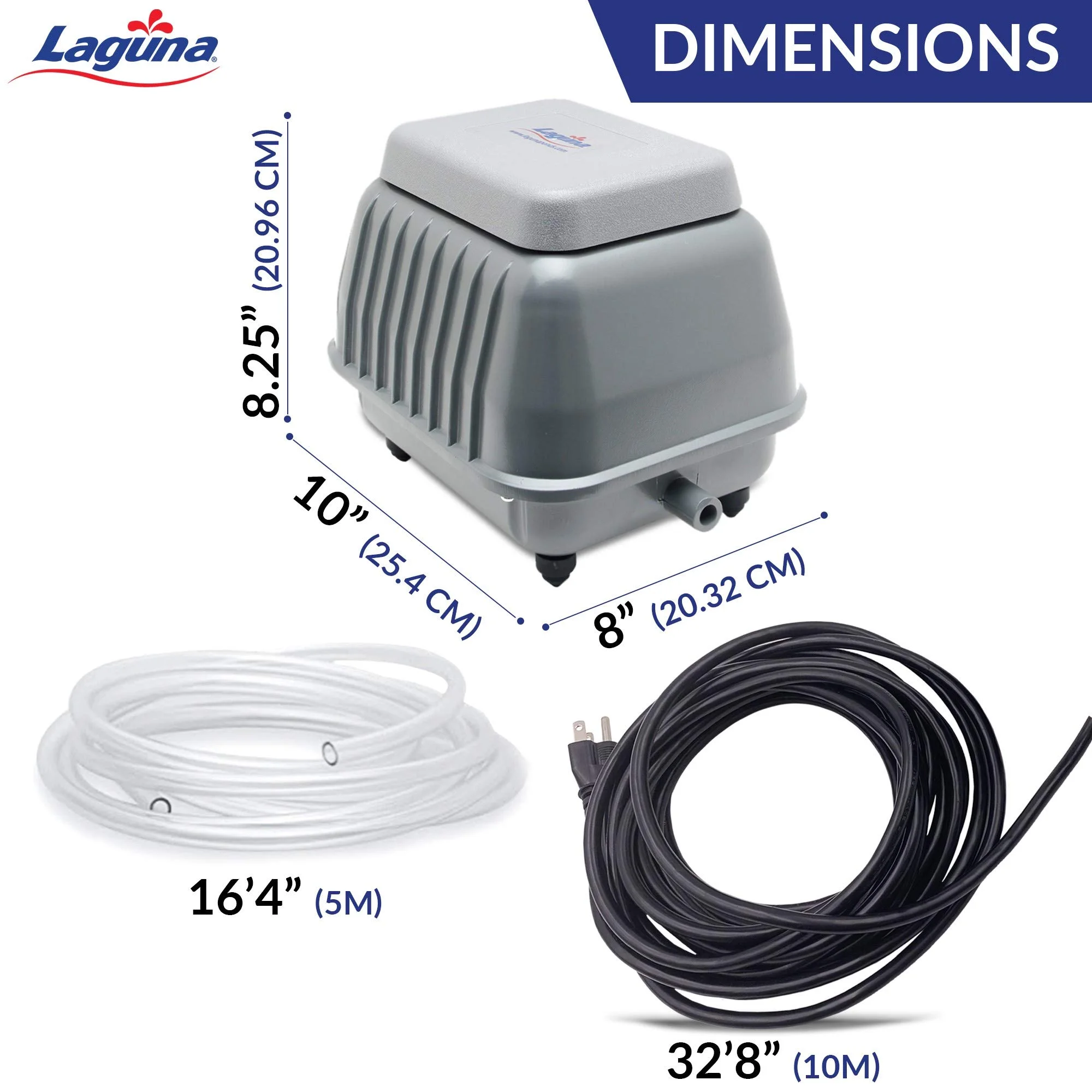 Laguna Water Garden - Aeration Kit- Gray 18.5 Gph