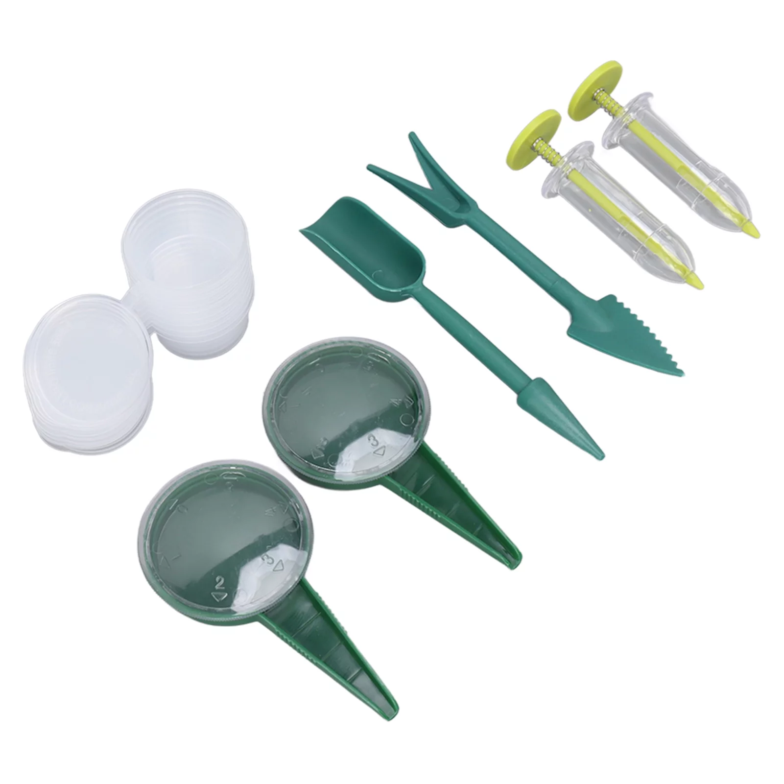 Nimomo Sowing Seed Dispenser Small Seed Spreader Garden Seed Dispenser Seed Sower Dispenser Garden Seed Sower Dispenser Seed Sower Planter Set