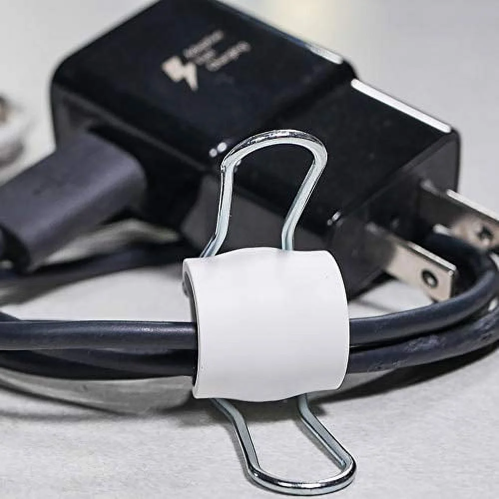 GadgetKlip Garden Clips: Re-usable, simple to use plant accessory for indoor/outdoor use with plants, garden tools, hoops, trellis and plant cages - 20 Pack Small White