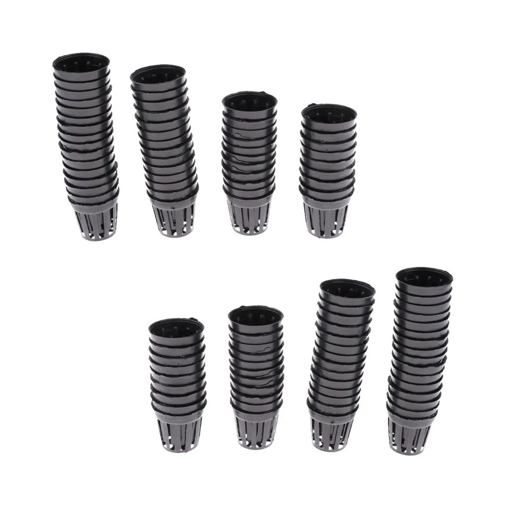 100pcs Pot Baskets Aquarium Aquatic Water Plant Grass Cultivate S