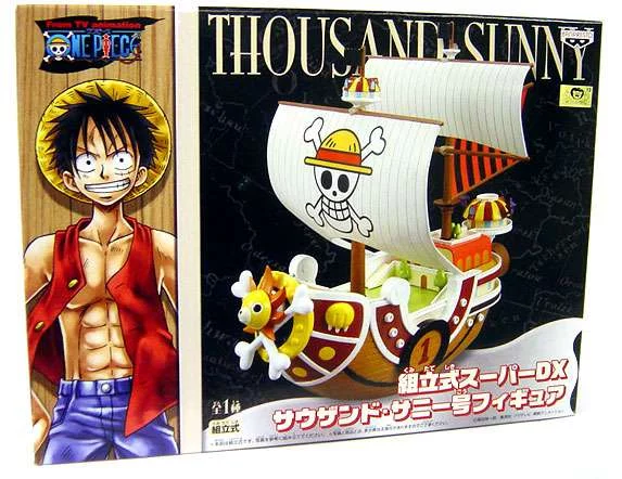 One Piece DX Straw Hat Pirate Ship Thousand Sunny PVC Figure