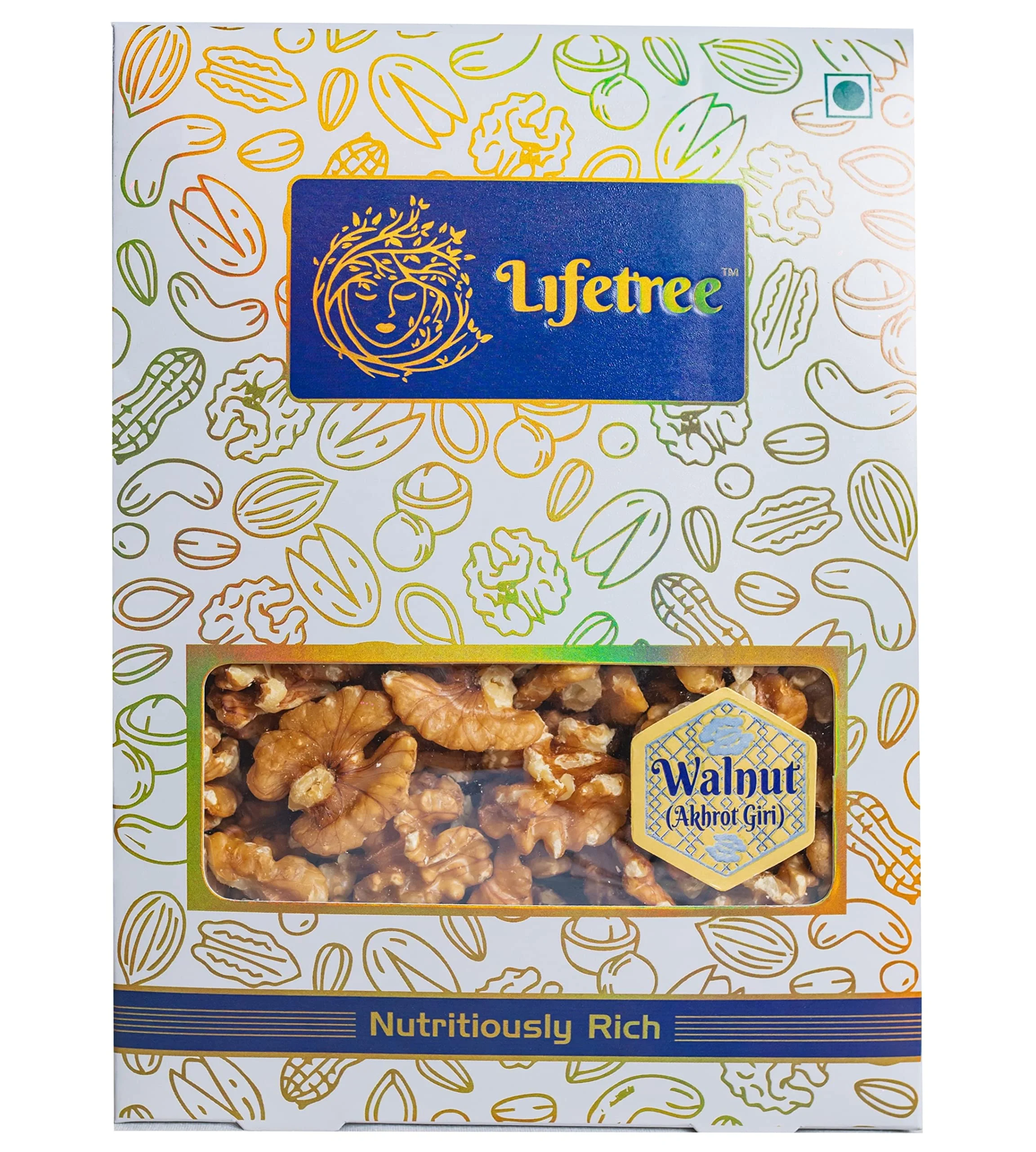 Lifetree Premium Walnuts (Akhrot Giri) | 200 Gram | 100% Pure & Raw Walnut Kernel | Without Shell | Lifetree Super-Nuts