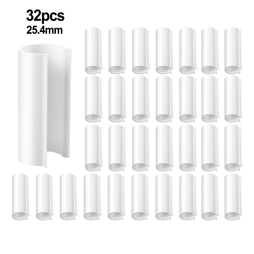 32 Piece Clamp for PVC Pipe Greenhouses, Row Covers, Shelters, Bird Protection