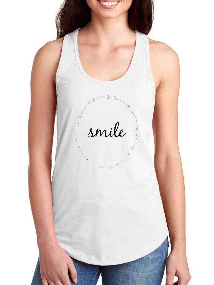 Golden Quote Iii Racerback Tank Women -Anna Hambly Designs, Female XX-Large