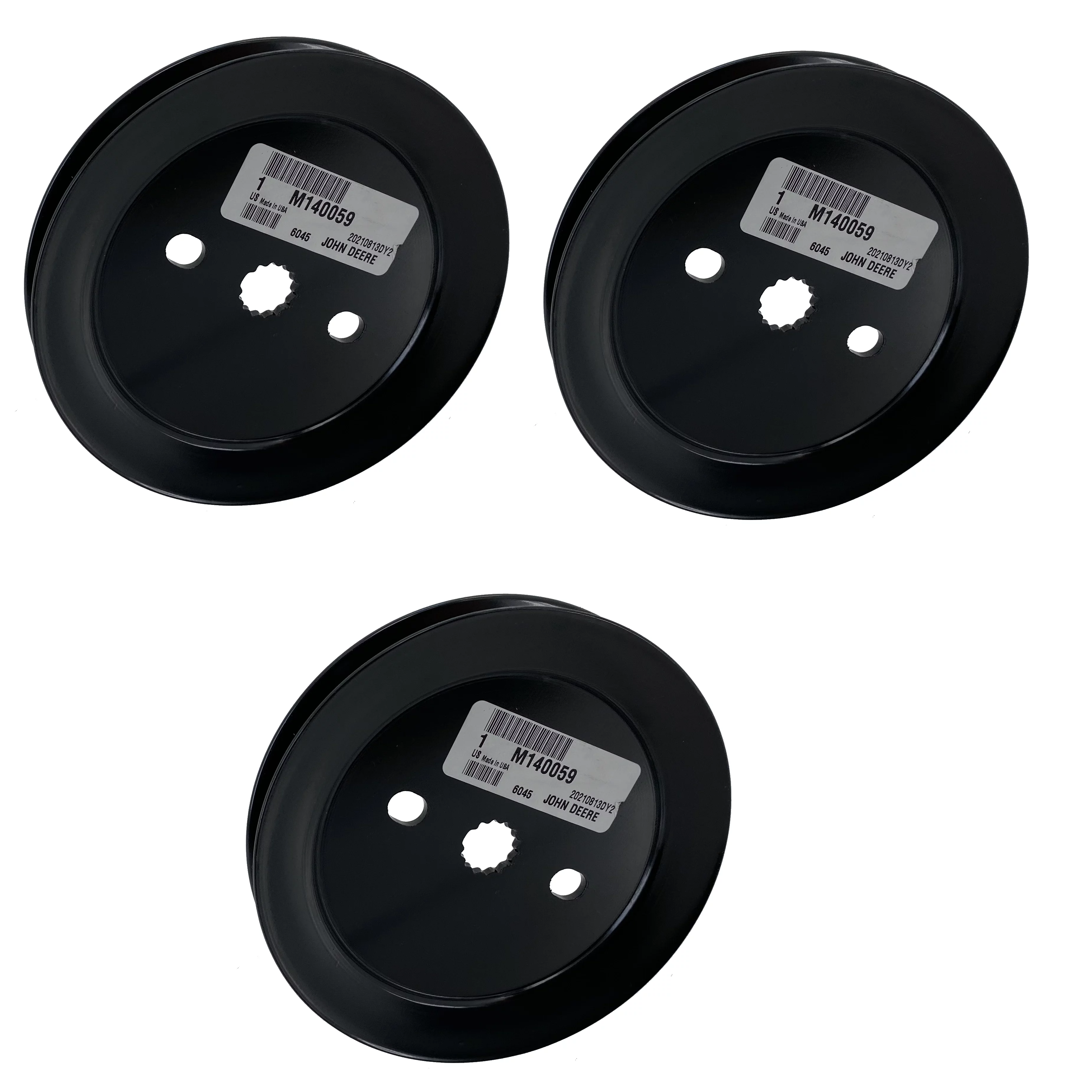 John Deere Original Equipment Spindle Sheave 3 Pack - M140059