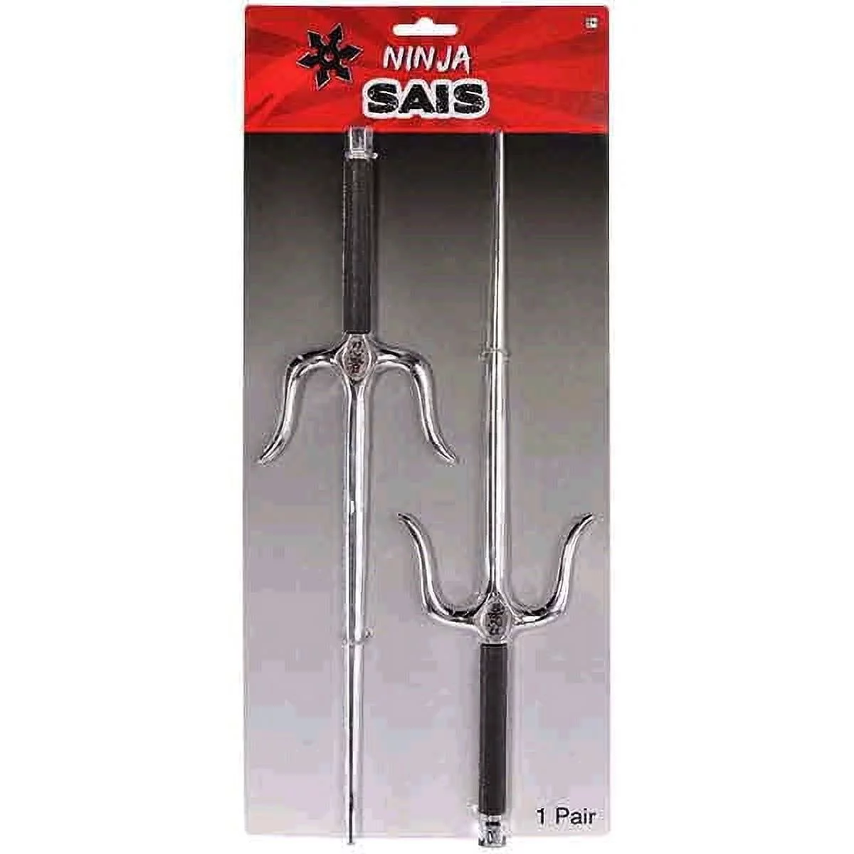 Ninja Costume Accessory Sais, 2 Pieces, 14 Inch