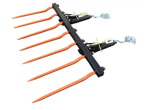 Manure Debris Fork For Loader Bucket - 7 x 36