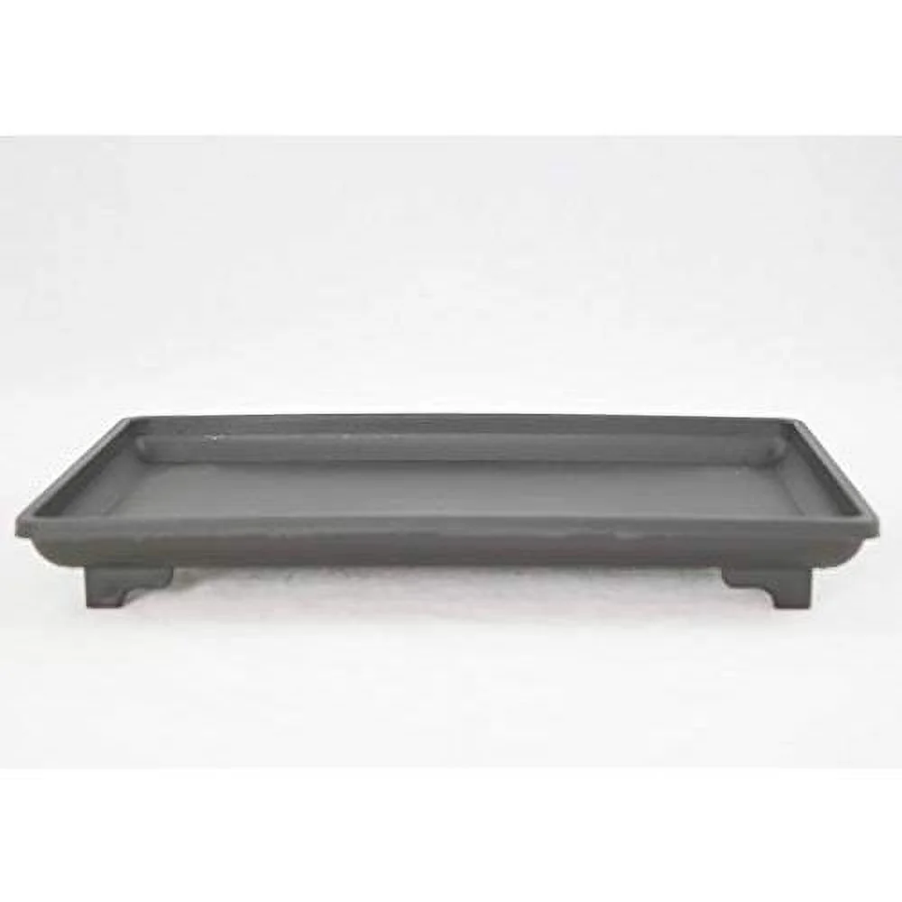 1 Rectangular Black Plastic Humidity/Drip Tray For Bonsai Tree And House Indoor Plantes - 9