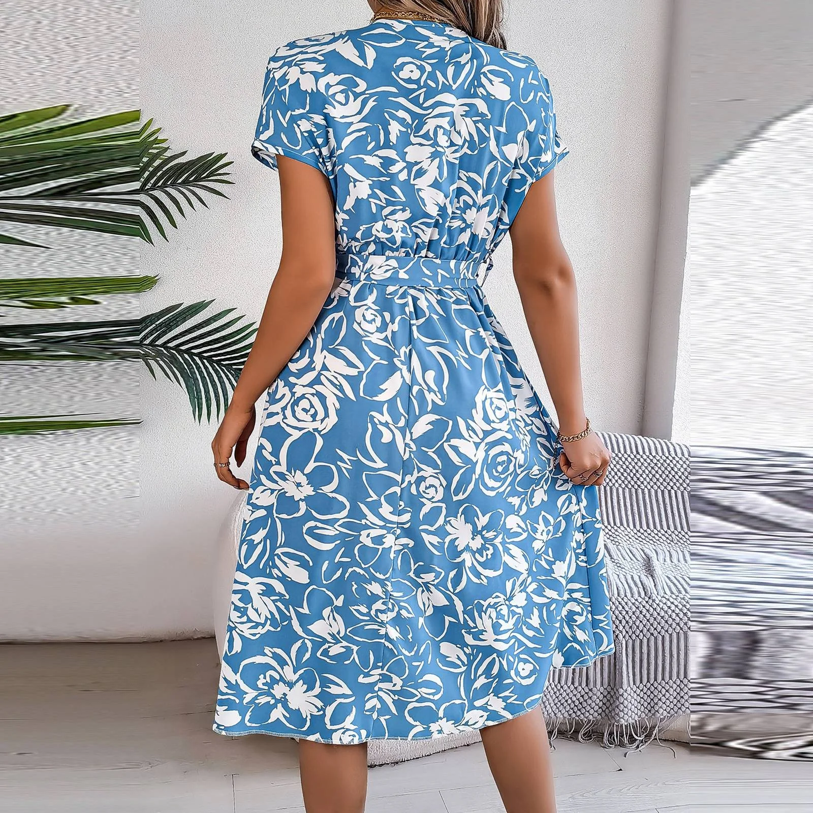 Spring Skirts For Women 2024 Ladies Spring And Summer Temperament Polka Dot Lace Up Waist Long Sleeved Pleated Skirt Maxi Skirt Sets Women 2 Piece Outfits