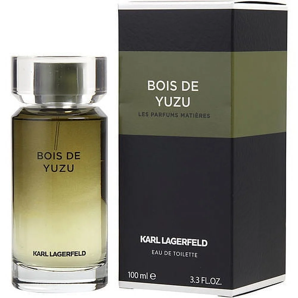 Karl Lagerfeld Bois de Yuzu EDT Spray - 3.3 oz - Citrus & Spice Sophistication
