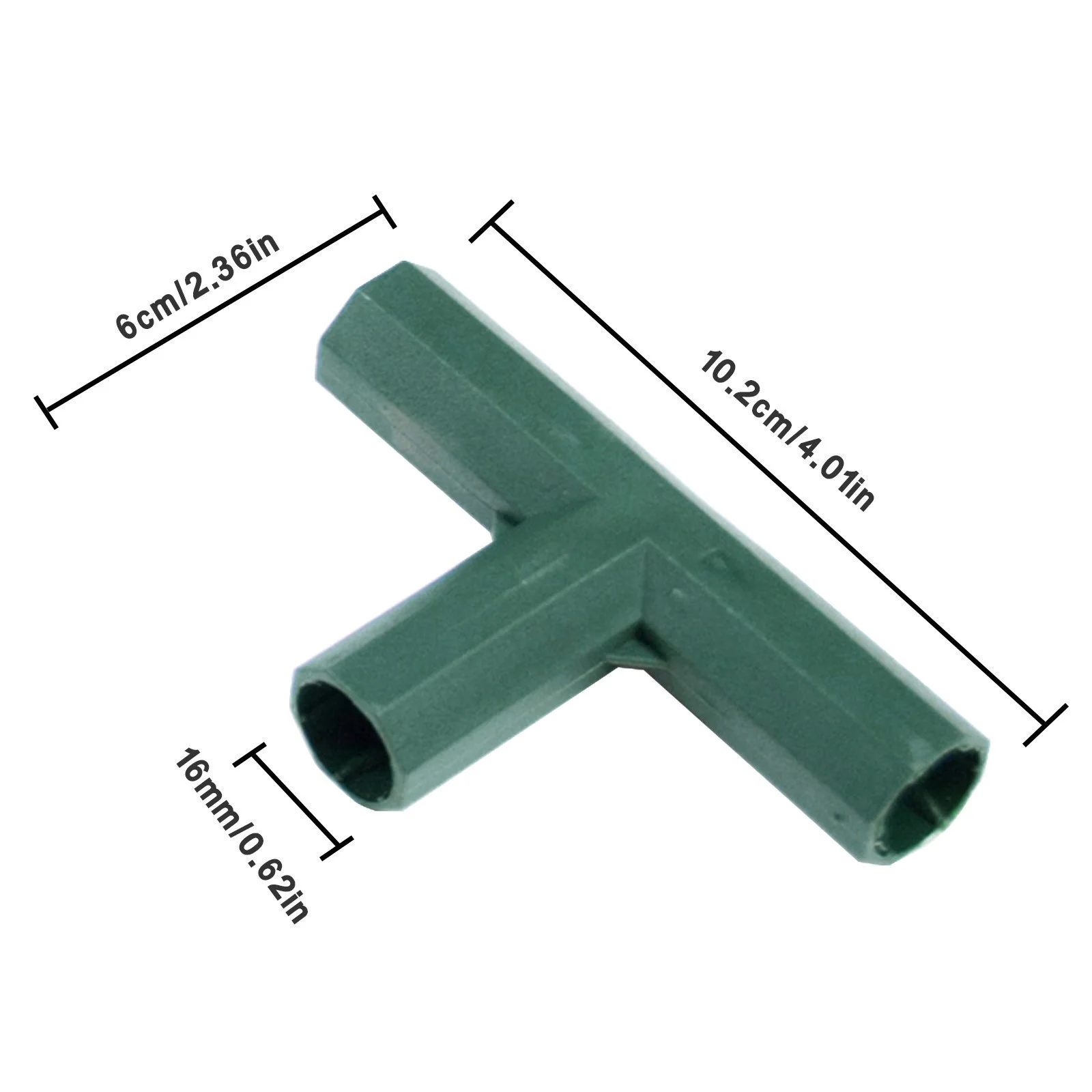 Connectors For Greenhouse 3 Way 4 Way And 5 Way Joints With Sturdy Support Poles & Gardening Accessory Kit 5PC Set Winter Trees