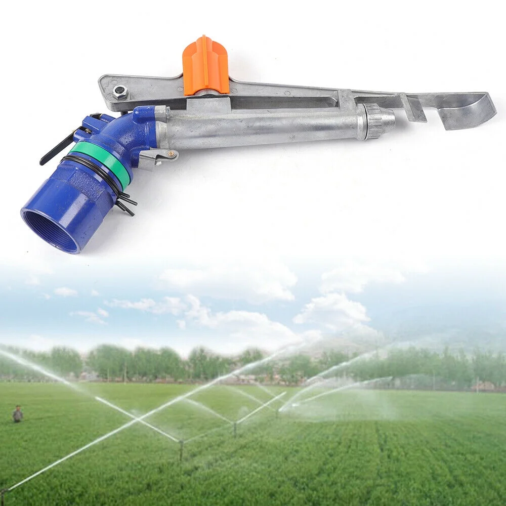 2.62in 360°Adjustable Irrigation Sprinkler Large-area Watering Spray Gun 65-80m