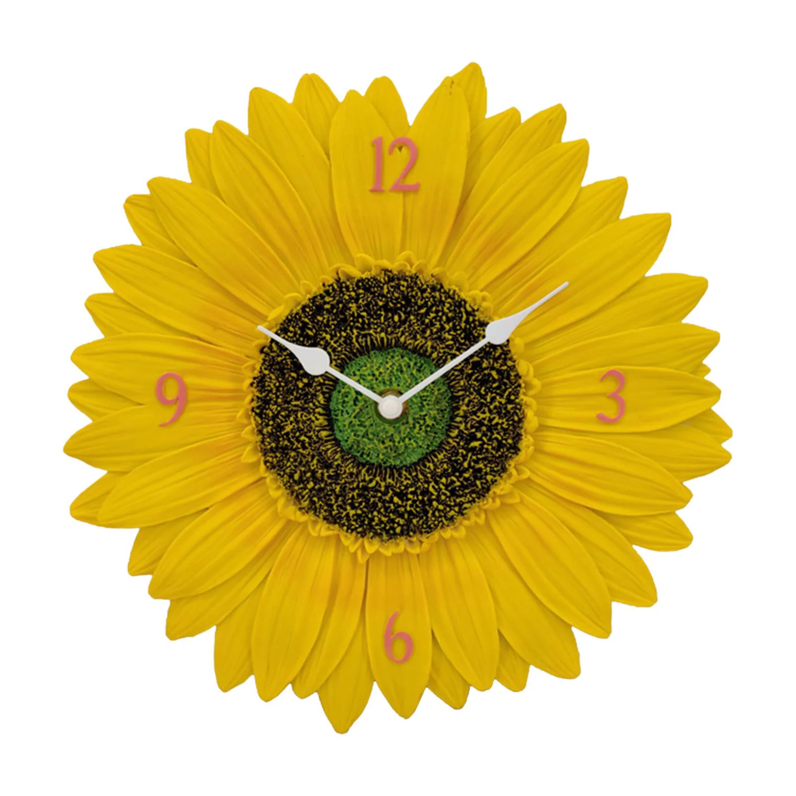 Outdoor Clock Non Ticking Silent Waterproof Fence Yard Wall Clock