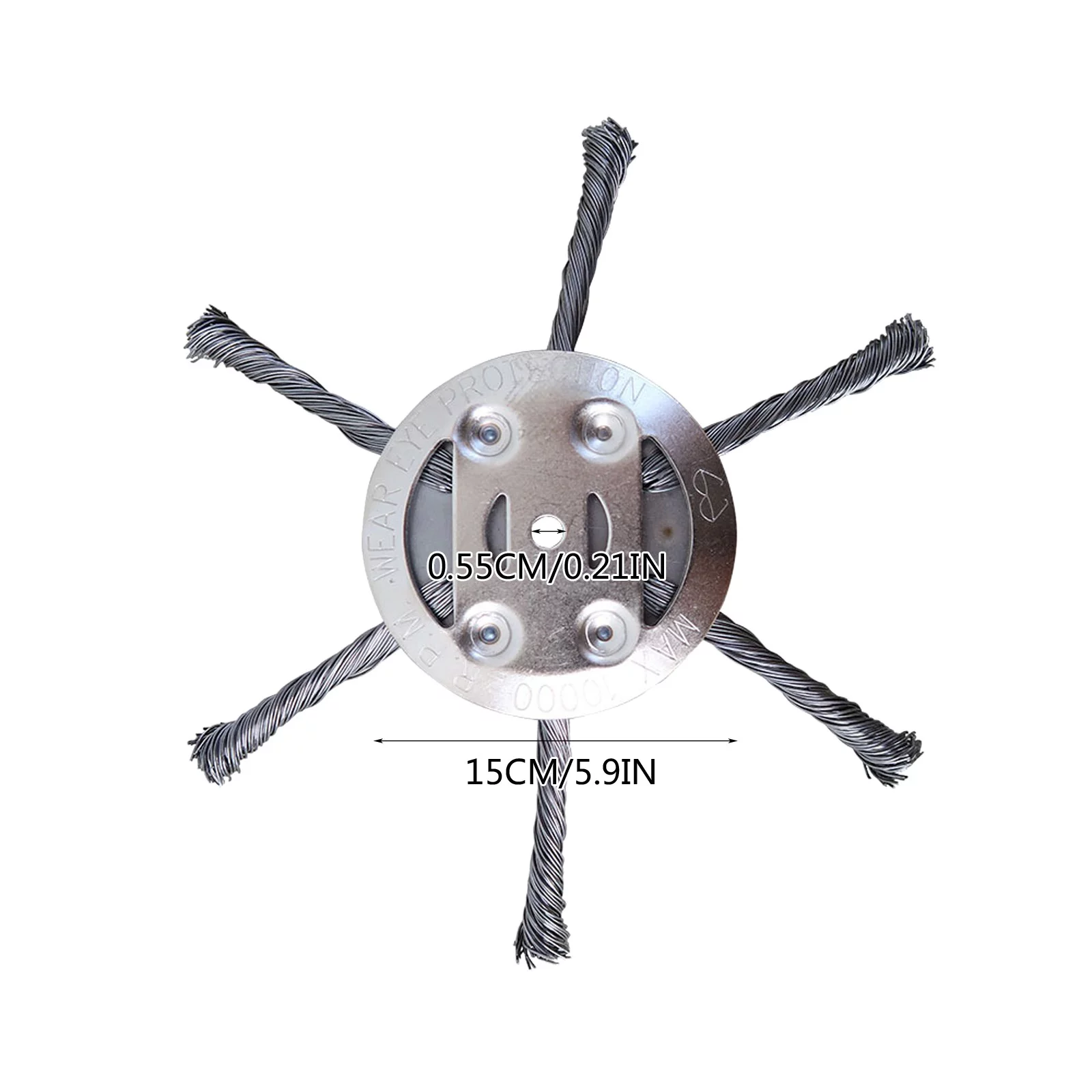 DYWADE July 4Th Steel Wire Grass Trimmer Head Lawn Mower Wire Grass Trimming Head B One Size