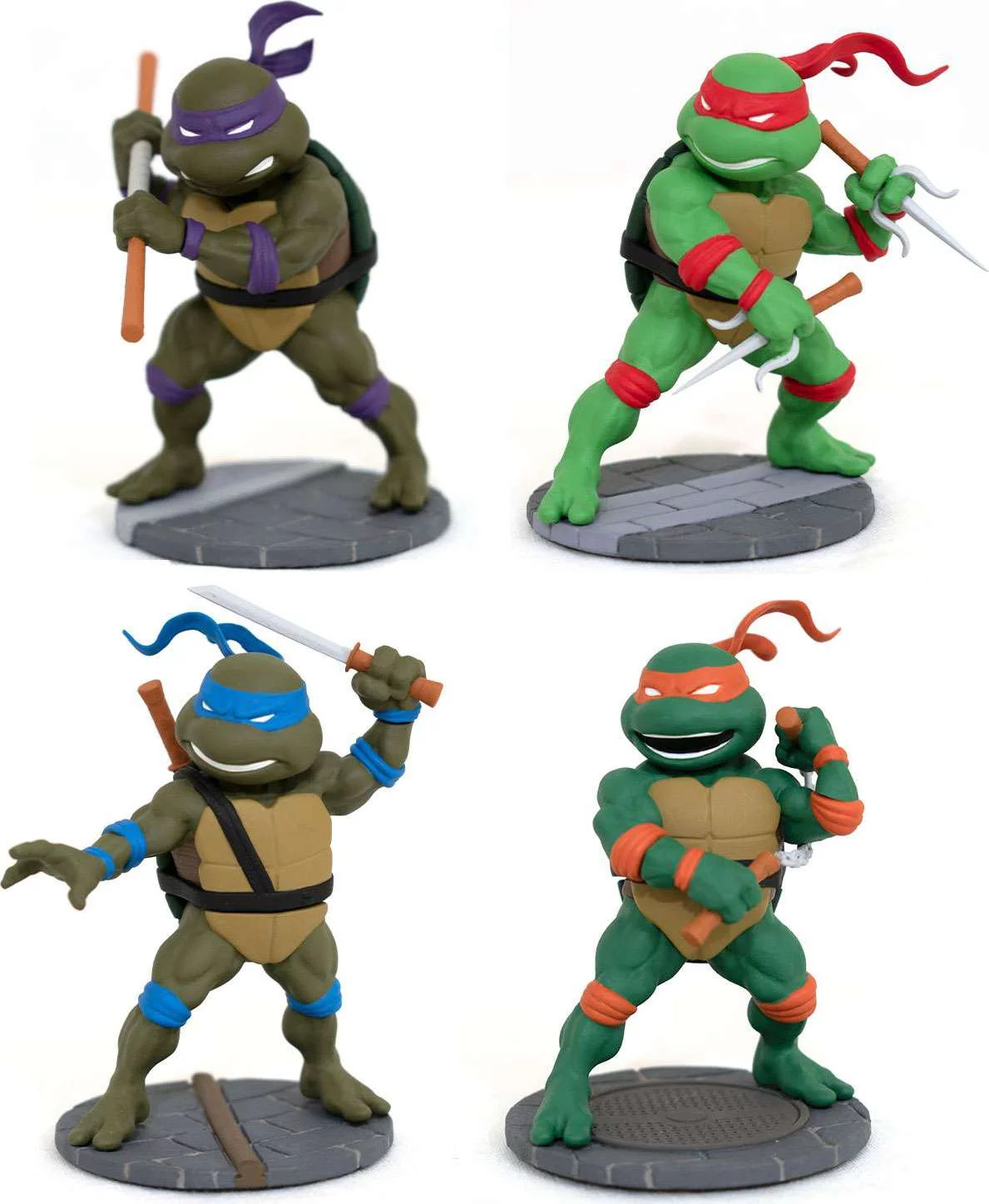 Teenage Mutant Ninja Turtles Exclusive Retro D-Formz Figure Box Set