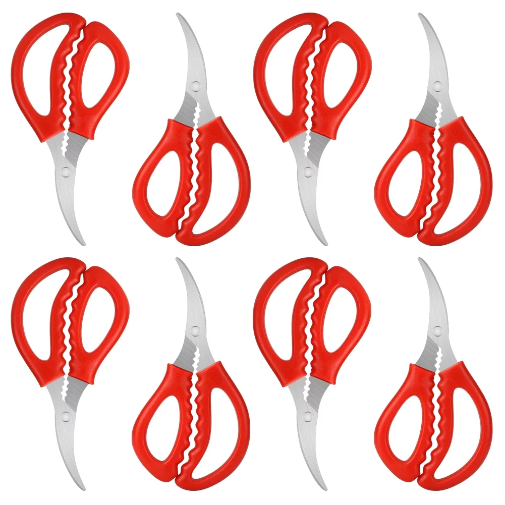 Heavy Duty Kitchen Stainless Steel Seafood Scissors for Lobster Shrimp Fish Crawfish