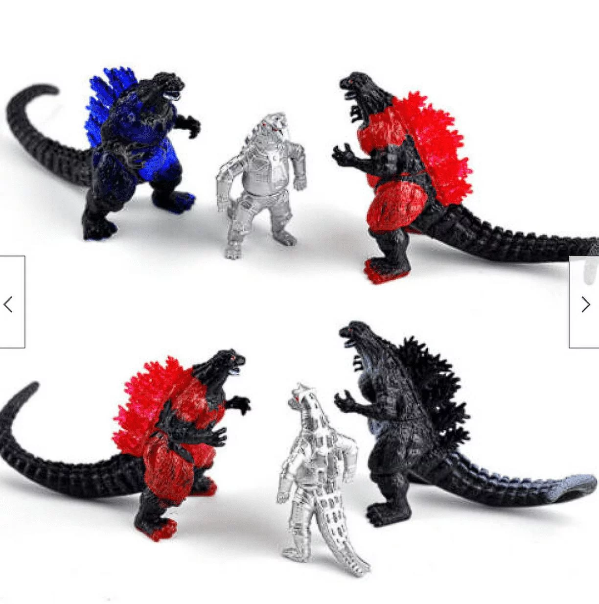 Godzilla King of the Monster Shin Mechagodzilla 10pcs Toy Figures Set Party Gift