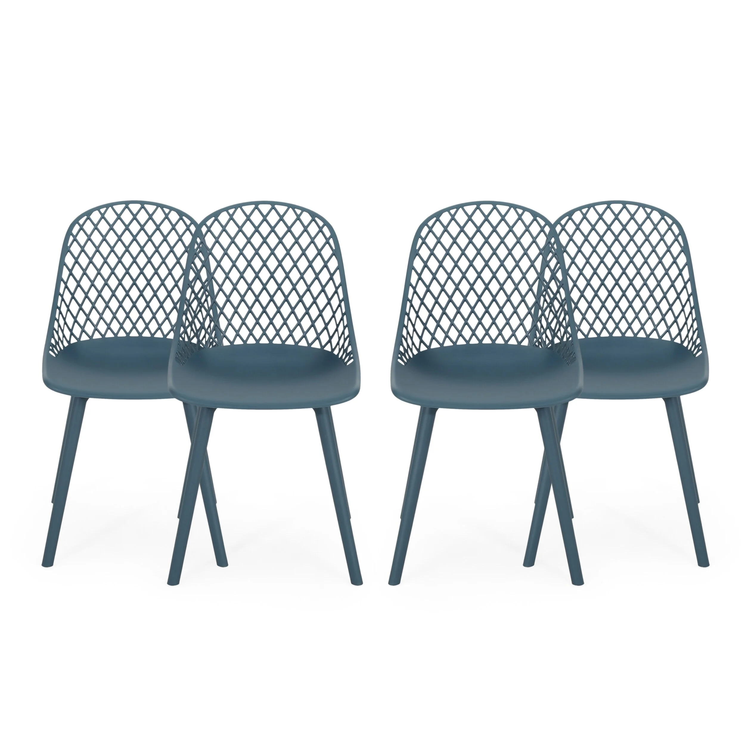 Christopher Knight Home Lily Modern Outdoor Dining Chair (Set of 4) by  - 18.00