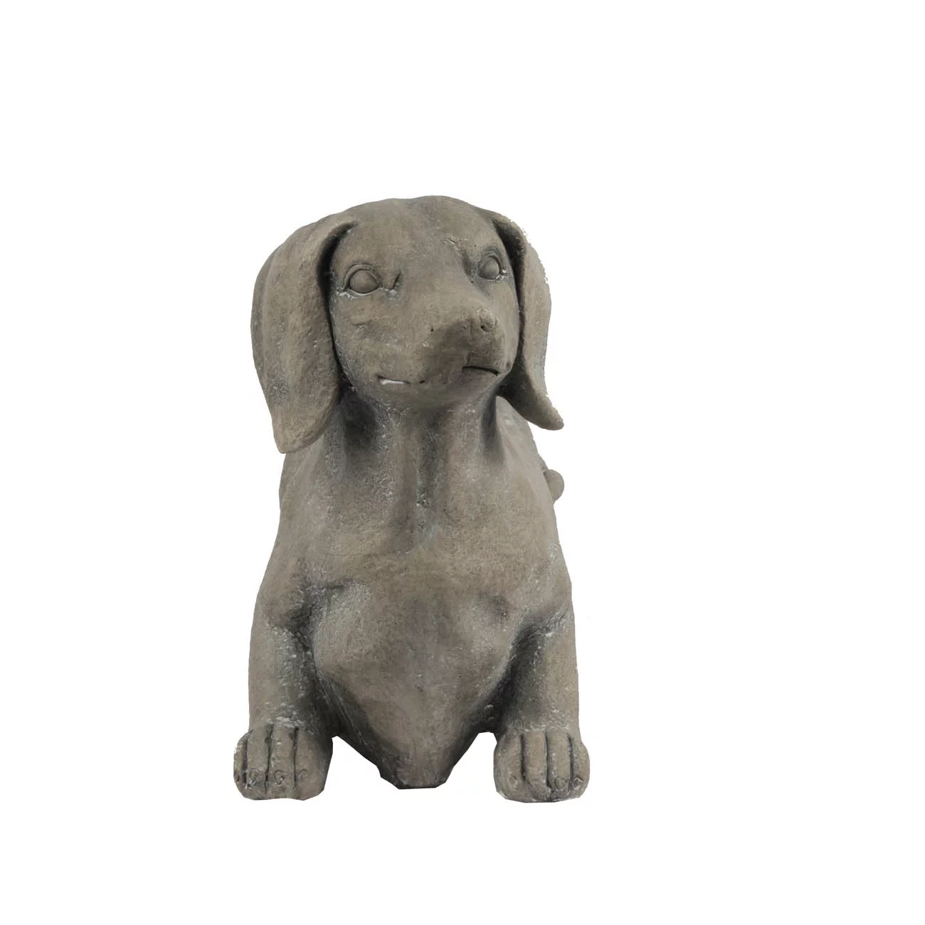 A and B Home A&B Home Manon Gray Dog Planter