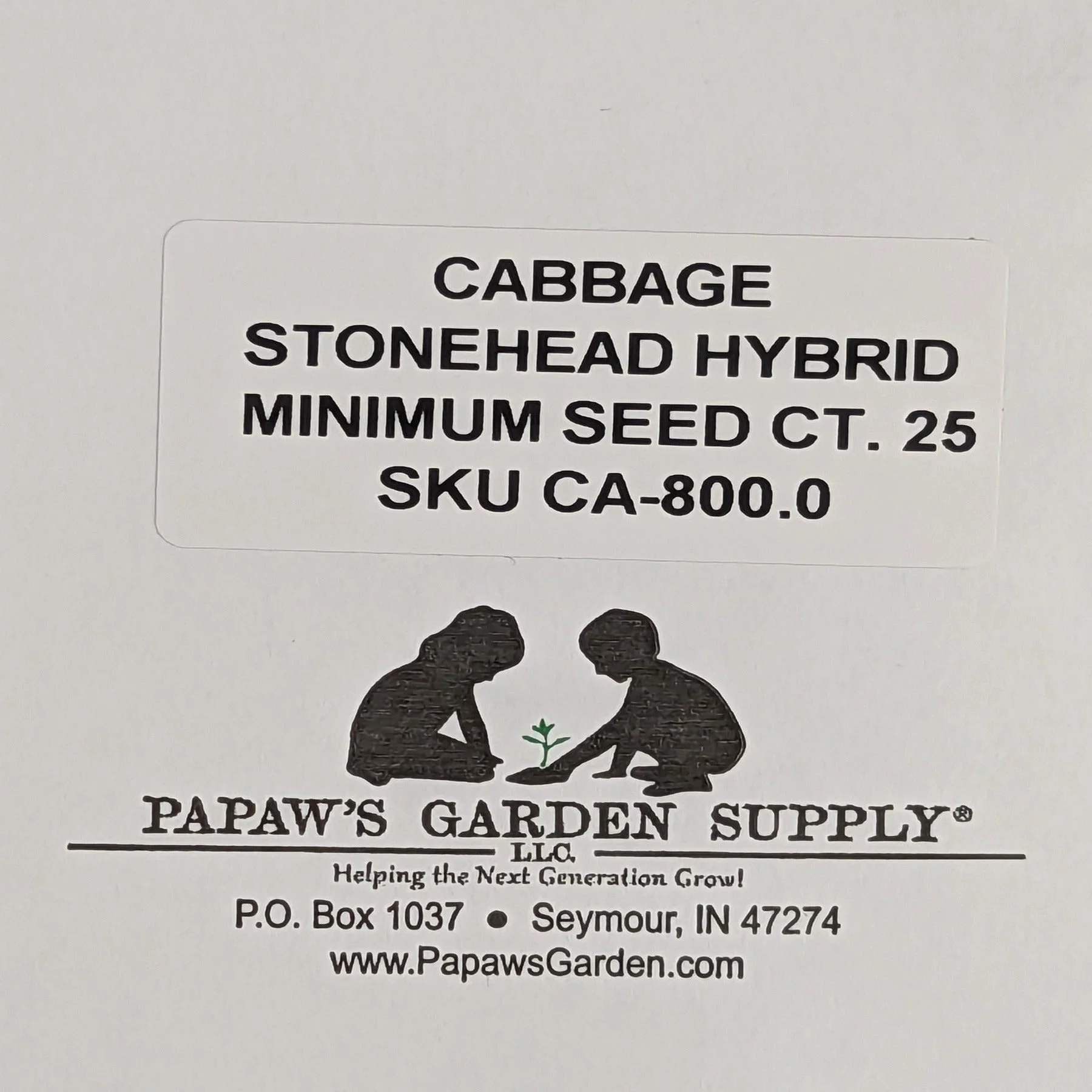 Stone Head Hybrid Cabbage Seeds