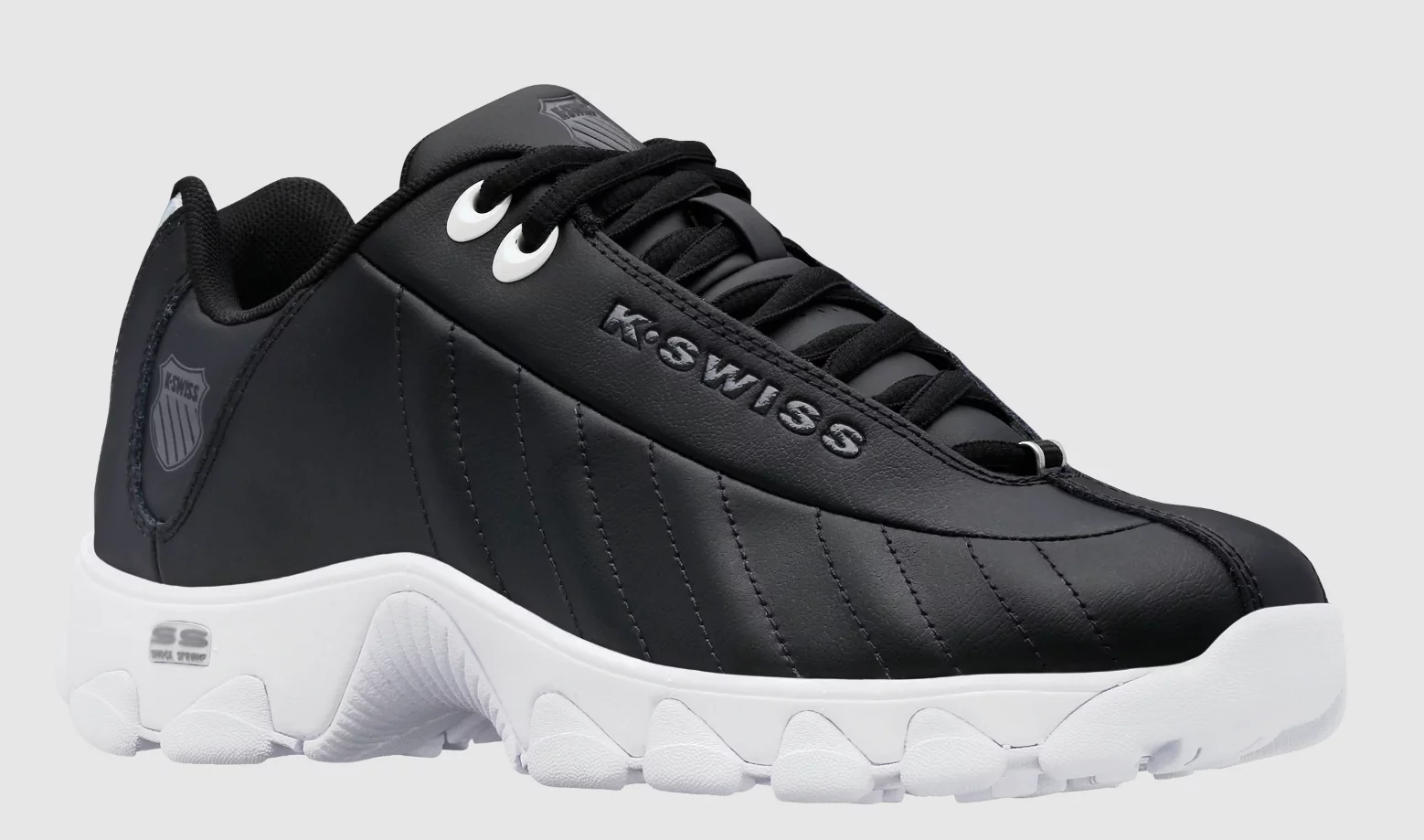 K-Swiss Women's Training Shoes Black/Iridescent/Gel 96408-012-M Size 6.5 US