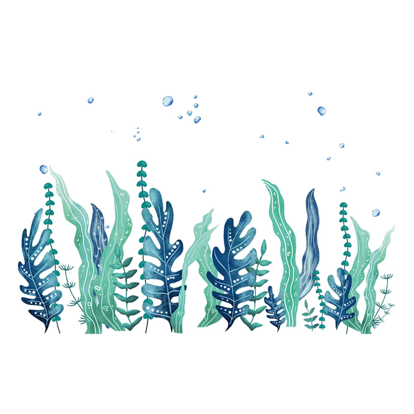 1PC Retro Seaweed Bubble Sticker Self-Adhesive DIY Waterproof Tile Wall Sticker Self Stick Floor Tile Kids Glow in The Dark Wall Decals Wall Sticker Window Wall Decorations for Living Room *12PCS