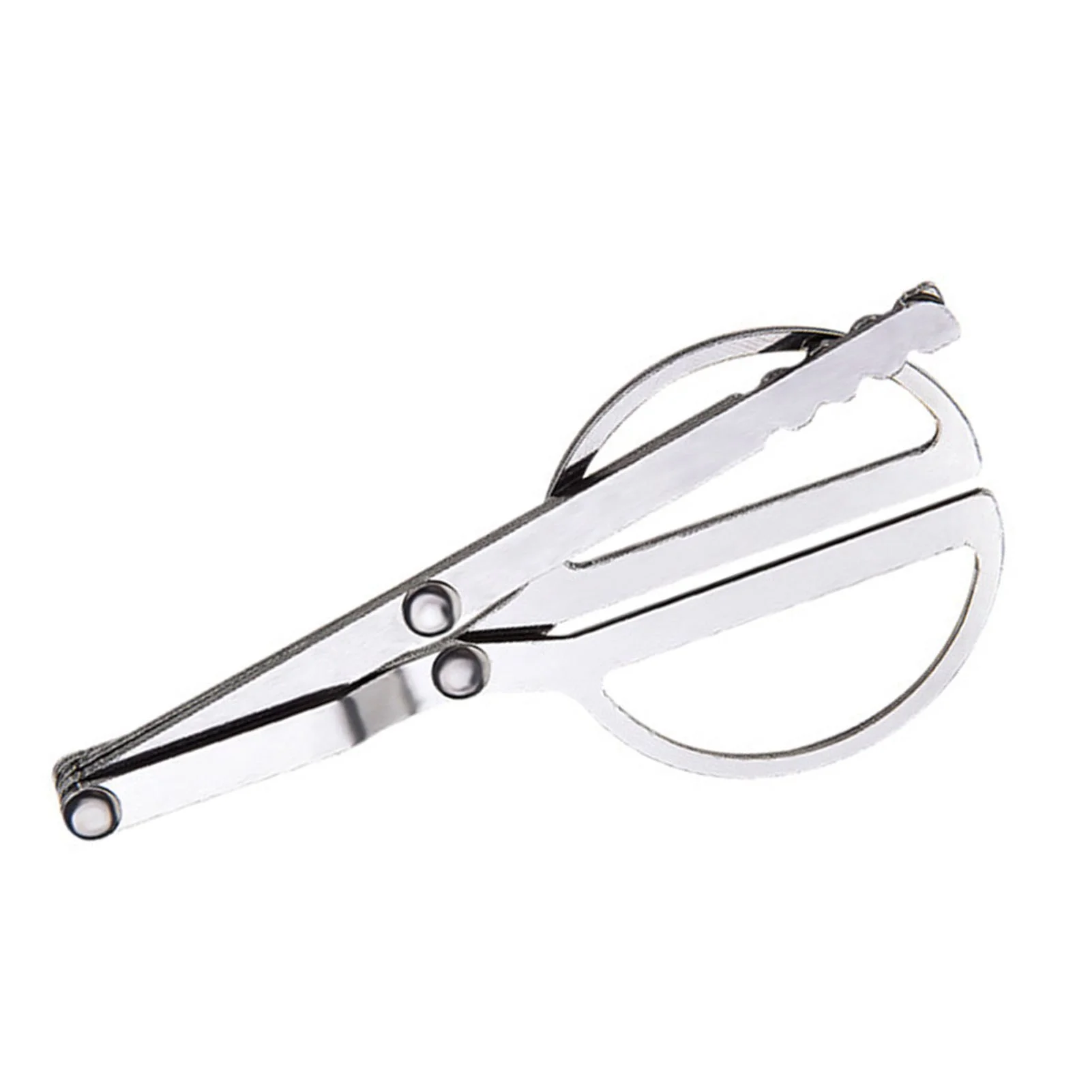 Nimomo Pinzas De Leña Plegables para Exteriores con Pinzas De Chimenea De Acero Inoxidable Dentadas Antideslizantes para Estufa Fire Pit Grill Chimenea Interior Fogata