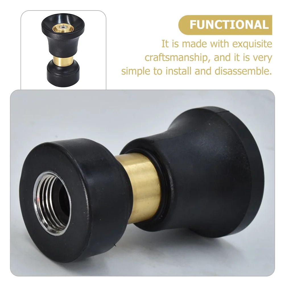 Water Hose Nozzle Sprinkler Garden Fire Sprayer Irrigation Emitters Zinc Alloy Plastic 360 Degree