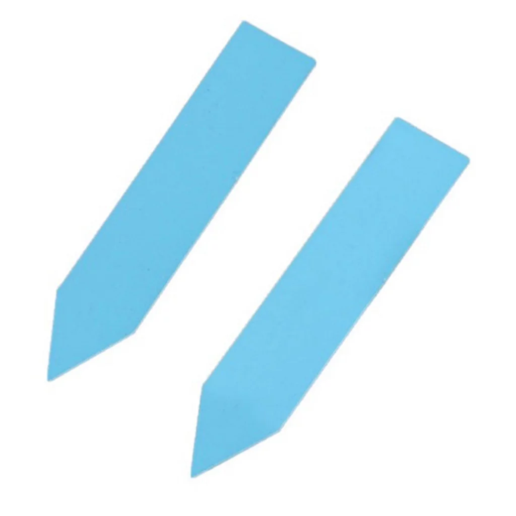 Bnnlsa Card Slot 100 Pcs Plastic Plant Seed Labels Pot Marker Nursery Garden Stake Tags 5Cm X1Cm